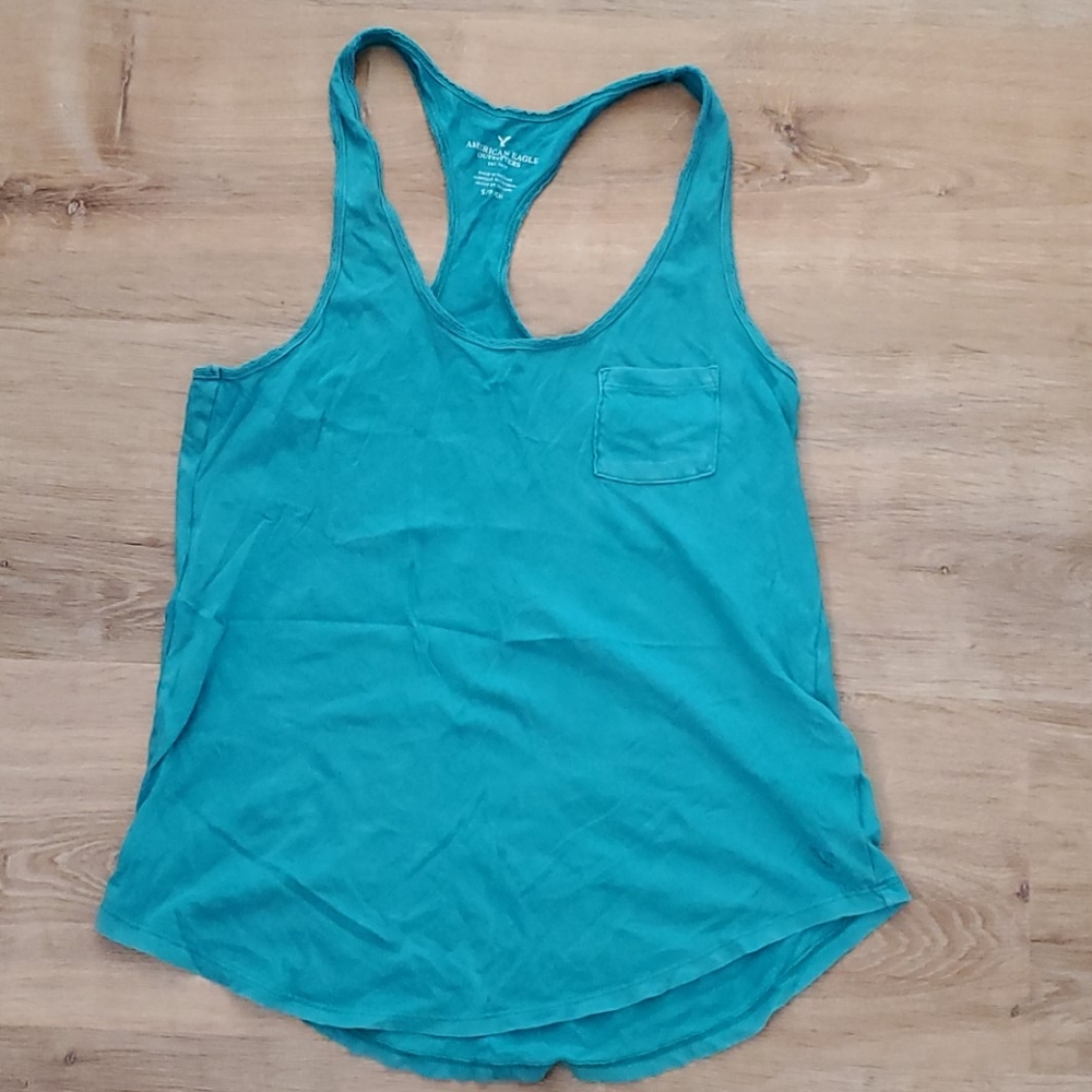 Teal American Eagle Tank